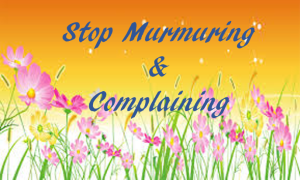 Stop Murmuring